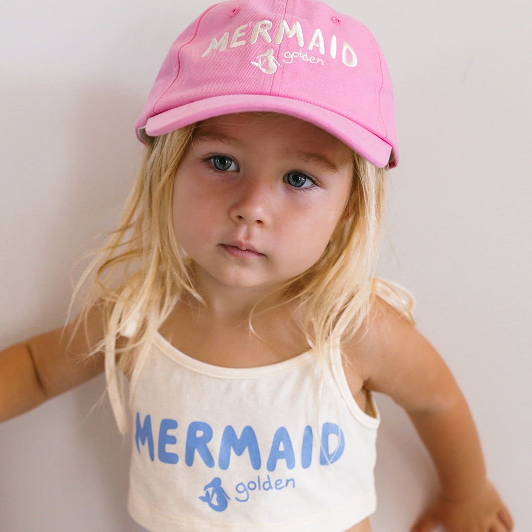 Mermaid Crop Top Buttercream