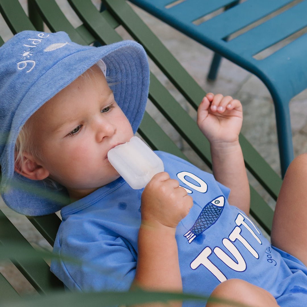 Ciao Tutti Pesci Playsuit Pool Blue