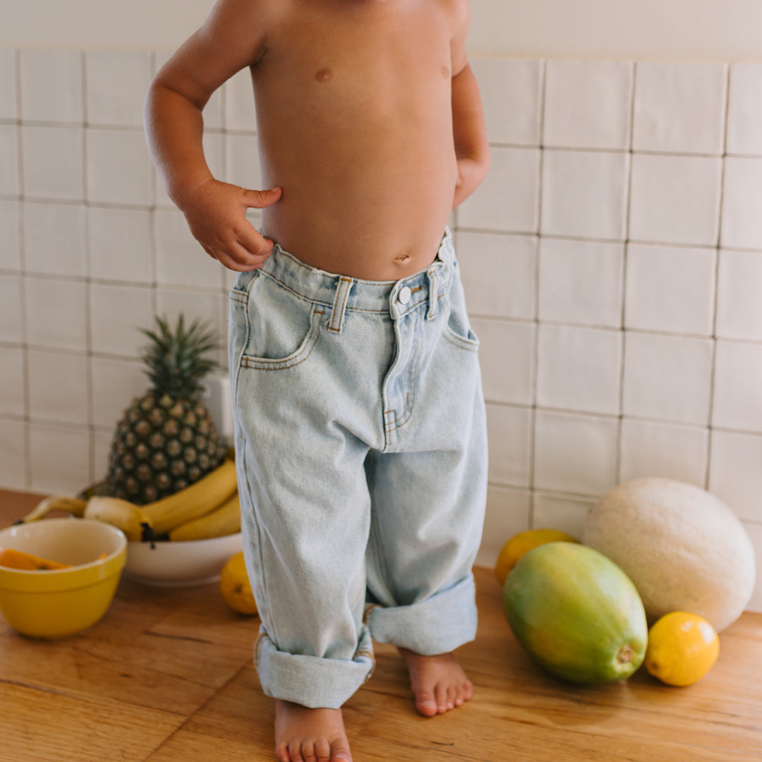 Golden Denim Jeans Light Blue