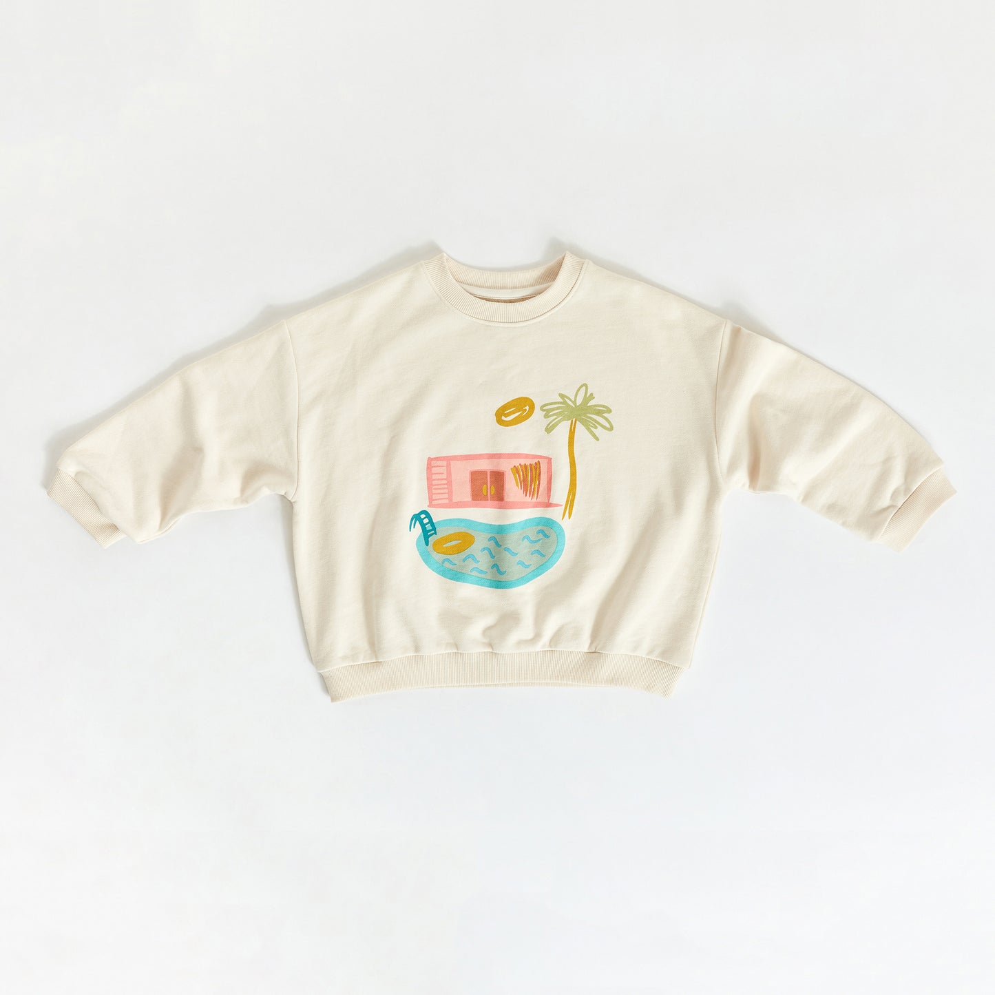 Pool House Sweater Eggnog