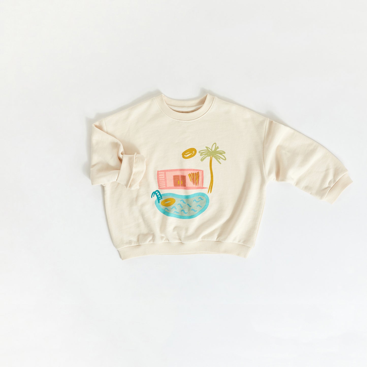 Pool House Sweater Eggnog