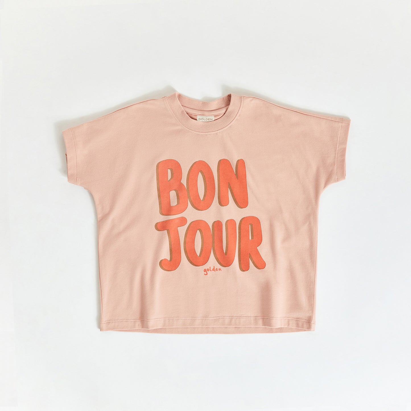 Bonjour Tee Misty Rose