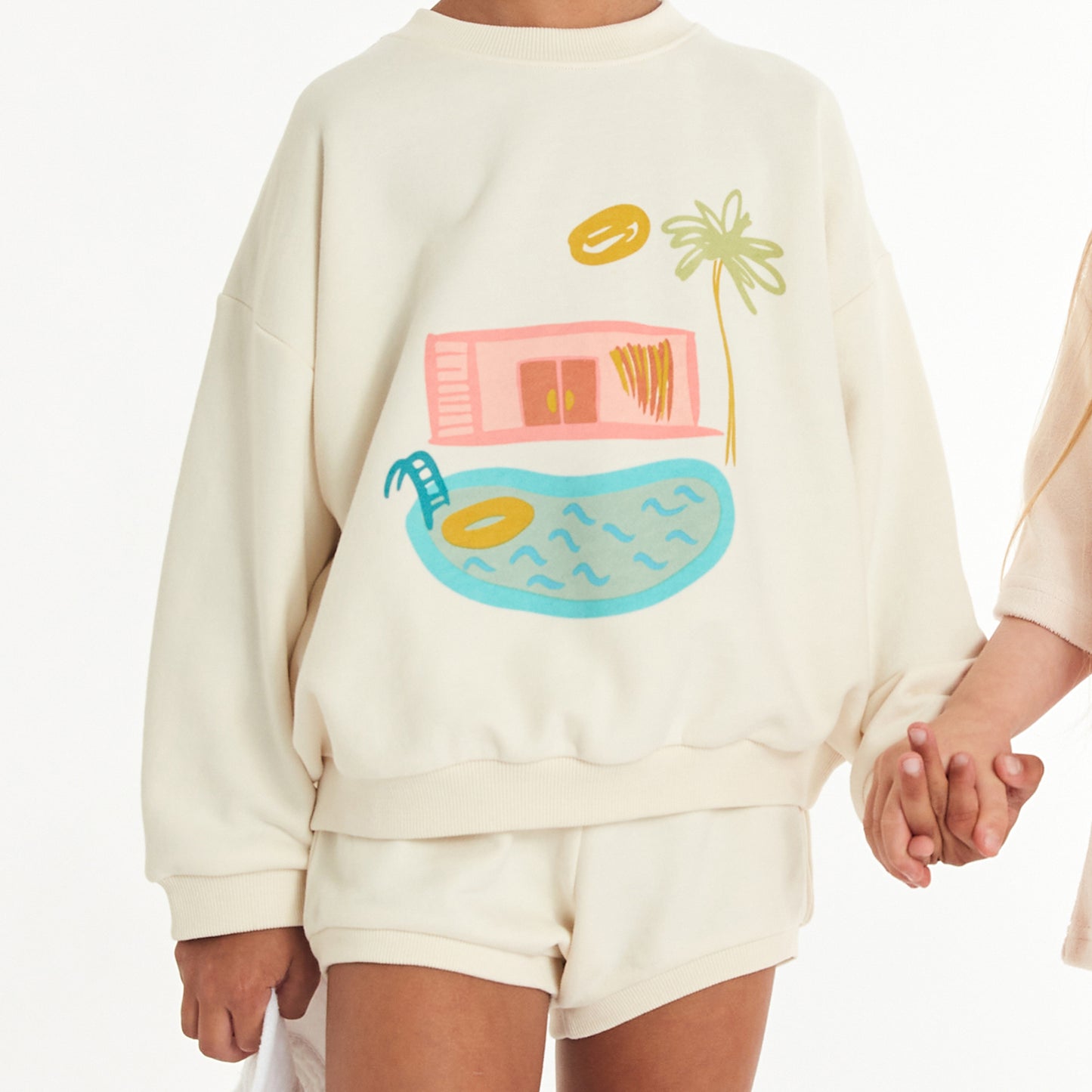 Pool House Sweater Eggnog