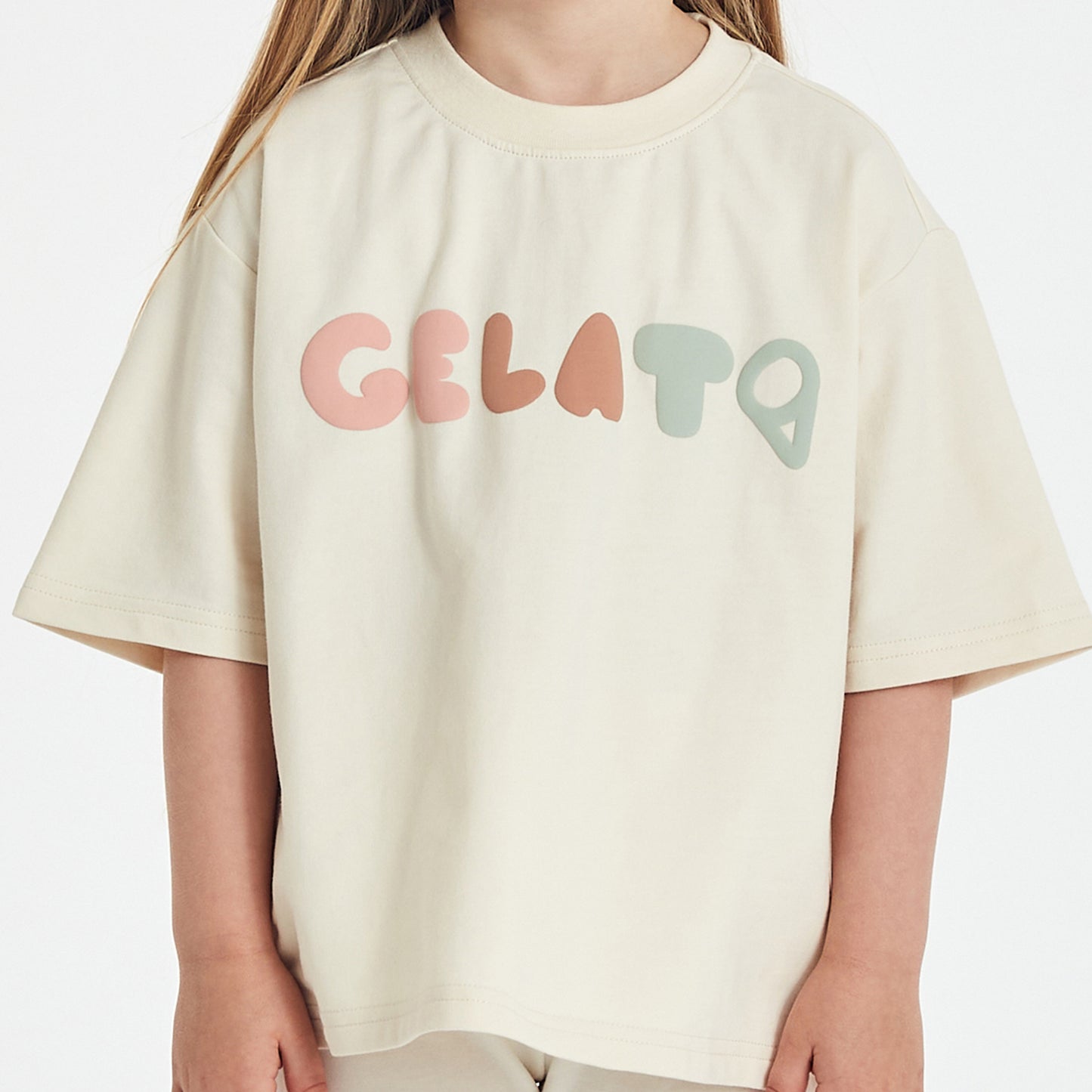 Gelato Mid Sleeve Tee Eggnog